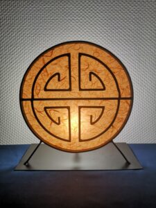 Lampe longue vie orange